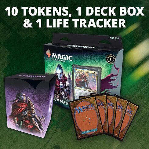 Magic: The Gathering Zendikar Rising Commander Deck – Sneak Attack | 100 Card Ready-to-Play Deck | 1 Foil Commander | Blue-Black in Saudi Arabia