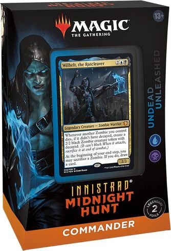 Magic: The Gathering Innistrad: Midnight Hunt Commander Deck – Undead Unleashed (Blue-Black) in Saudi Arabia