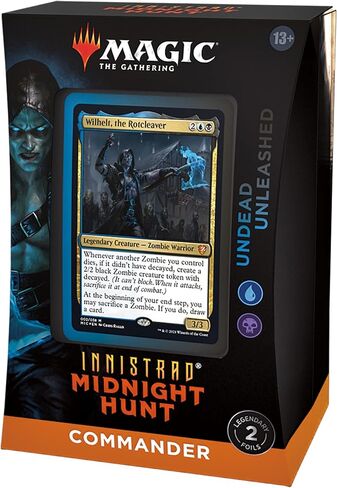 Magic: The Gathering Innistrad: Midnight Hunt Commander Deck – Undead Unleashed (Blue-Black) in Saudi Arabia