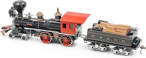 Metal Earth Fascinations Wild West 4-4-0 Locomotive 3D Metal Model Kit Bundle with Tweezers in Saudi Arabia