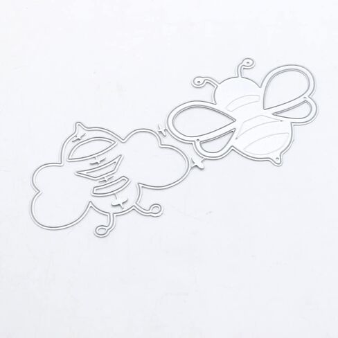 KSCRAFT Bee Shaker Metal Cutting Dies Stencils for DIY Scrapbooking Decorative Embossing DIY Paper Card in Saudi Arabia