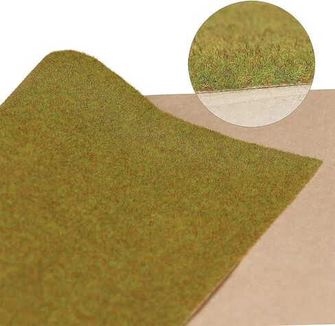 Artificial Model Grass Mat Trains Dark Green 100 x 250cm or 39"x 98"for Decoration Kids Craft Scenery Model DIY CP122 in Saudi Arabia
