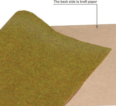 Artificial Model Grass Mat Trains Dark Green 100 x 250cm or 39"x 98"for Decoration Kids Craft Scenery Model DIY CP122 in Saudi Arabia