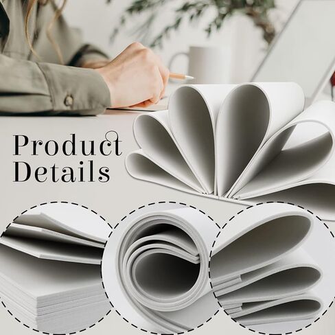 FSWCCK 30 عبوة من 22.8 × 30.48 سم ملاءات فوم أسيتات فينيل الإيثيلين، سميكة 2 مم، مجموعة ورق فوم إيفا الممتاز، للمشاريع الفنية والحرفية المنزلية in Kuwait