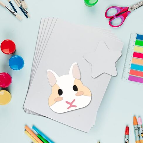 FSWCCK 30 عبوة من 22.8 × 30.48 سم ملاءات فوم أسيتات فينيل الإيثيلين، سميكة 2 مم، مجموعة ورق فوم إيفا الممتاز، للمشاريع الفنية والحرفية المنزلية in Kuwait