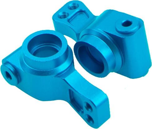 Vgoohobby كتل العجلات المعدنية وكتل التوجيه وحاملات المحور كعب استبدال ECX234000 المتوافقة مع ECX 1/10 2WD Ruckus Axe Brutus Circuit AMP MT/DB Crush RC Buggy Tuck Hop-Up Parts in Saudi Arabia
