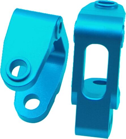 Vgoohobby كتل العجلات المعدنية وكتل التوجيه وحاملات المحور كعب استبدال ECX234000 المتوافقة مع ECX 1/10 2WD Ruckus Axe Brutus Circuit AMP MT/DB Crush RC Buggy Tuck Hop-Up Parts in Saudi Arabia