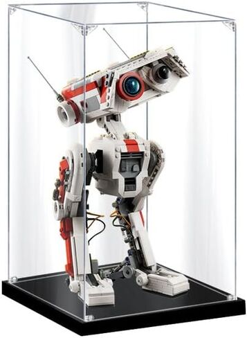 حافظة عرض Welkin DC 3 مم لمجموعة البناء Lego 75335 BD-1، حافظة عرض شفافة مقاومة للغبار متوافقة مع Lego 75335 (لا تشمل النموذج) in Kuwait