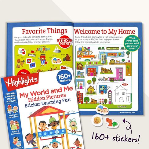 مجموعة أنشطة تعليمية لمرحلة ما قبل المدرسة، مجموعة مكونة من 6 قطع من الكتب وبطاقات الفلاش، تعلم الحروف والأرقام والأشكال والألوان والدراسات الاجتماعية للأطفال من سن 3 سنوات فما فوق in Kuwait