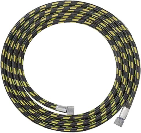 Airbrush Hose 6 Foot Nylon Braided Air Hose with 1/8" Size On Both End and Adapter 1/8" Male - 1/4" Female for Most Airbrush Kit in Kuwait