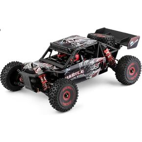 WLtoys 124017 124019 V2 75KM/H 2.4G RC Car Brushless 4WD Electric High Speed Off-Road Drift Remote Control Toys for Children 124016 1B 2200mAh