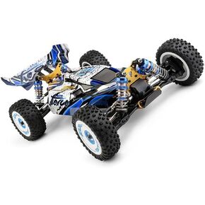 WLtoys 124017 124019 V2 75KM/H 2.4G RC سيارة بدون فرش 4WD كهربائية عالية السرعة على الطرق الوعرة الانجراف التحكم عن بعد لعب للأطفال 124016 2B 3000mAh in Saudi Arabia