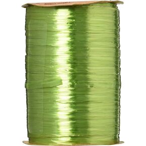 Berwick Wraphia Pearlized Rayon Craft Ribbon, 100-Yard Spool, Jungle Green