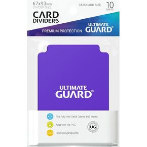Ultimate Guard 10 White Card Dividers in Kuwait