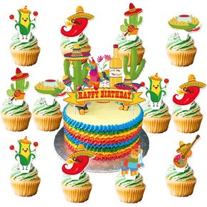 25PCS Sunflower cake Party Supplies,Sunflower Birthday Party Cupcake Toppers for Kids Gift Birthday Party Favors Kid's Birthday Party cake Decoration Supplies (25pcs Sunflower)