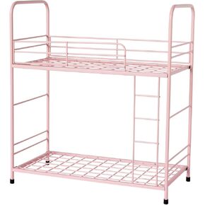 ESTAR SUPPLIES سرير الدمية بطابقين، إكسسوارات أثاث بيت الدمى، سرير اللعب الحديدي للدمى in Kuwait