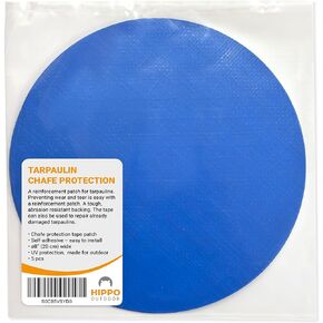 Grommet Reinforcement Tape - Double Eyelet Strength, Repair tarp Eyelets, Tarpaulin Grommets kit, Tarpaulins Protection 10-Pack (1220)