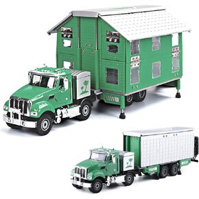 لعبة سيارة شاحنة التخييم الفاخرة من FUBARBAR - لعبة سيارة RV معدنية قوية مثالية للأولاد والبنات بعمر 3 4 5 6 سنوات - مغامرات رائعة أثناء اللعب (أحمر) in Kuwait