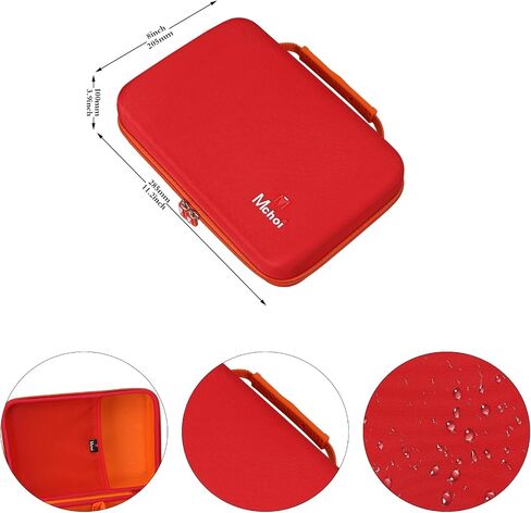 Mchoi Hard Case Suitable for Domino Train Set for Kids, Domino Train Toy Machine, Shockproof Domino Train Toy Machine Protective Case, Case Only in Saudi Arabia