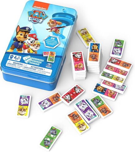 BOITE METAL DOMINOS Paw Patrol in Saudi Arabia