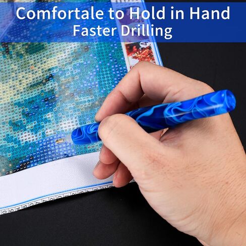 مجموعة ملحقات قلم الرسم الفني الماسي من YOUYIDUN، أدوات نصائح لأقلام الرسم الفني الماسي 5D DIY مع نصائح مختلفة وطين، أقلام رسم فنية ماسية من الراتنج للرسم الفني الماسي in Kuwait