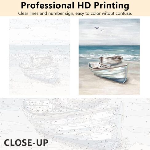TUMOVO Paint by Numbers for Adults Beginner Flower Oil Painting for Adults Kids Paint by Number Kids Paint by Number Kits Adult Paint by Number DIY Oil Painting Kit On Canvas, 16 x20 Inch in Kuwait