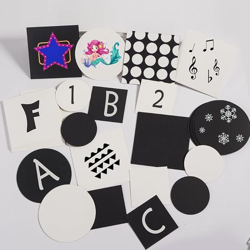 36 Pieces 4 inch Round Black Cards Cardstock Thick Kraft Paper Coaster Cards Blank Cardstock Slices for Mandala Painting DIY Coasters Painting Writing and Decorations (Black) in Kuwait