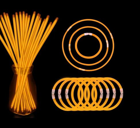 yofobu العصي الخضراء المتوهجة السائبة تضيء سوار القلائد المتوهجة مع موصلات 50ct 8 "glowsticks 4th of July لوازم حفلات النيون لعيد الميلاد عيد القديس باتريك عيد ميلاد الربيع الزفاف كرنفال الهذيان in Kuwait