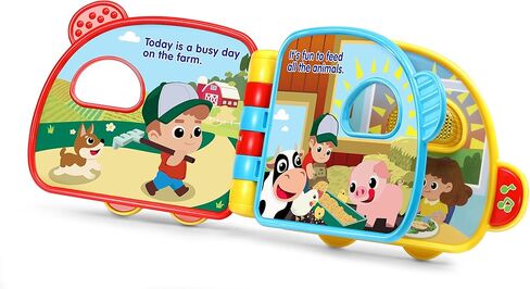 VTech Farm Fun Storybook, 3 months to 18 months, Red in Saudi Arabia