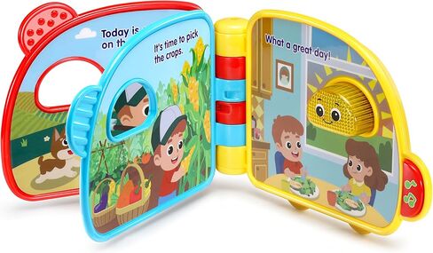 VTech Farm Fun Storybook, 3 months to 18 months, Red in Saudi Arabia