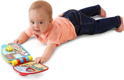 VTech Farm Fun Storybook, 3 months to 18 months, Red in Saudi Arabia