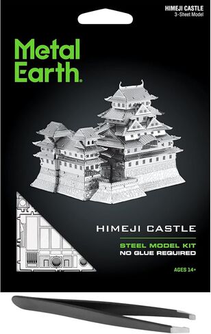 Metal Earth Fascinations Himeji Castle 3D Metal Model Kit Bundle with Tweezers in Saudi Arabia