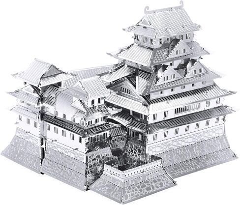 Metal Earth Fascinations Himeji Castle 3D Metal Model Kit Bundle with Tweezers in Saudi Arabia