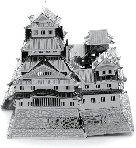 Metal Earth Fascinations Himeji Castle 3D Metal Model Kit Bundle with Tweezers in Saudi Arabia