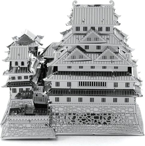 Metal Earth Fascinations Himeji Castle 3D Metal Model Kit Bundle with Tweezers in Saudi Arabia