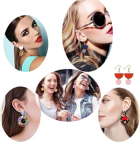مجموعة أدوات DIY مكونة من 37 قطعة من الطين، 24 قطعة من قوالب قطع الطين البوليمر، 9 قطع أداة نحت الطين، قطعتان من كاشطات الطين، قطعة واحدة من لوح دعم الأكريليك، بكرة طين أكريليك لصناعة الفخار الطيني in Kuwait