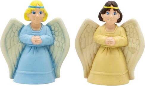 BibleToys Nativity Set - Christmas Story Manger Scene, 18 Pieces With Birth of Baby Jesus Mini-Storybook (in English & Spanish), Little Animals & Figures Indoor Playset, Children Ages 3 And Up in Saudi Arabia