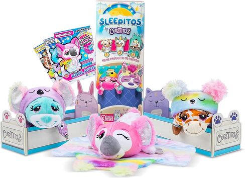 Cutetitos Sleepitos Collectible Plush - Snuggly Surprise Stuffed Animals - Collect All 10! Which Will You Get? in Saudi Arabia
