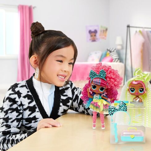 L.O.L. Surprise! Tweens Surprise Swap Curls-2-Crimps Cora Fashion Doll with 20+ Surprises Including Styling Head and Fabulous Fashions and Accessories – Great Gift for Kids Ages 4+ in Saudi Arabia