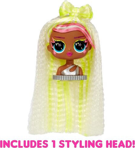 L.O.L. Surprise! Tweens Surprise Swap Curls-2-Crimps Cora Fashion Doll with 20+ Surprises Including Styling Head and Fabulous Fashions and Accessories – Great Gift for Kids Ages 4+ in Saudi Arabia