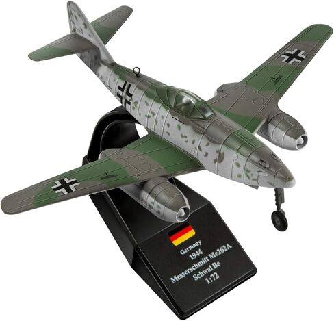 1/72 Messerschmitt Me 262A Fighter Attack Plane Diecast Military Models Metal Airplane Models for Collection or Gift in Kuwait