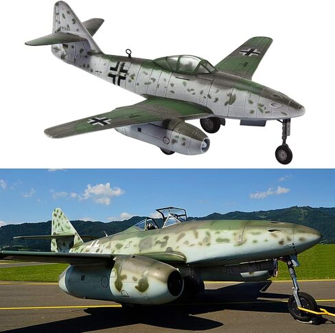 1/72 Messerschmitt Me 262A Fighter Attack Plane Diecast Military Models Metal Airplane Models for Collection or Gift in Kuwait