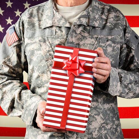 AnyDesign Patriotic Tissue Paper 80 Sheet Stars and Stripes Pattern Tissue Paper 4th of July Wrapping Paper Holiday Art Tissue for Independence Day Memorial Day DIY Gift Packing Supplies, 14 x 20 Inch in Saudi Arabia