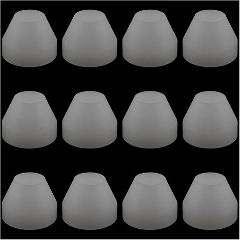 12 قطعة من بطانات القلم الأبيض من Fengxiaomin، بطانات أقلام متينة غير لاصقة لتدوير قلم التشطيب CA (الارتفاع 0.43 بوصة /11 مم، القطر 0.55 بوصة /14 مم) in Kuwait