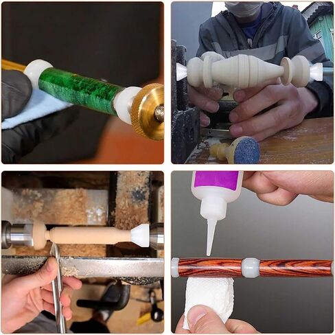 12 قطعة من بطانات القلم الأبيض من Fengxiaomin، بطانات أقلام متينة غير لاصقة لتدوير قلم التشطيب CA (الارتفاع 0.43 بوصة /11 مم، القطر 0.55 بوصة /14 مم) in Kuwait