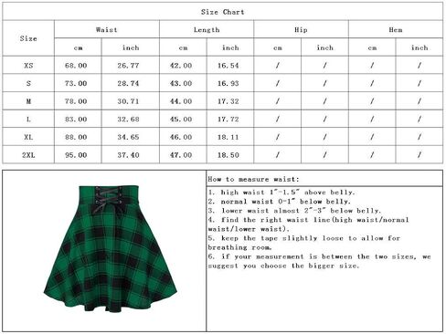 chouyatou Women's Versatile Lace Up High Waist A-Line Plaid Mini Skater Skirt in Saudi Arabia