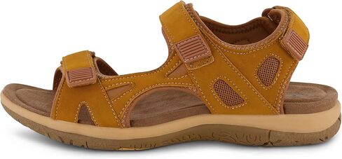 CUSHIONAIRE Pace Comfortable Walking Sandals for Women with Arch Support and Adjustable Straps in Saudi Arabia