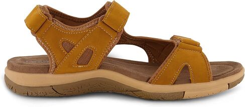 CUSHIONAIRE Pace Comfortable Walking Sandals for Women with Arch Support and Adjustable Straps in Saudi Arabia