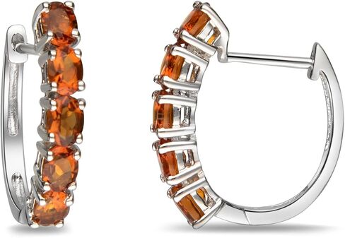 Gin & Grace 925 Sterling Silver Genuine Citrine Earring for Women. in Saudi Arabia