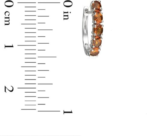 Gin & Grace 925 Sterling Silver Genuine Citrine Earring for Women. in Saudi Arabia